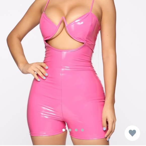 Fashion Nova Pants - Fashion Nova Latex Romper
